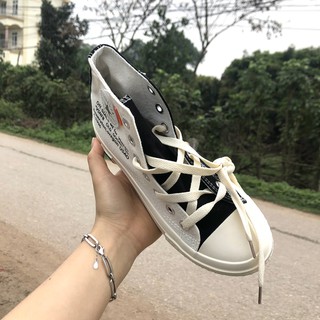 Giày CV Đen Trắng Hàng Quảng Châu