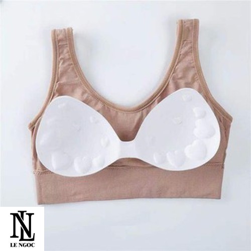 Áo bra, Bra thể thao phối sọc dáng croptop chất thun dệt thấm hút mồ hôi- LN38- Lê Ngọc Fashion | BigBuy360 - bigbuy360.vn