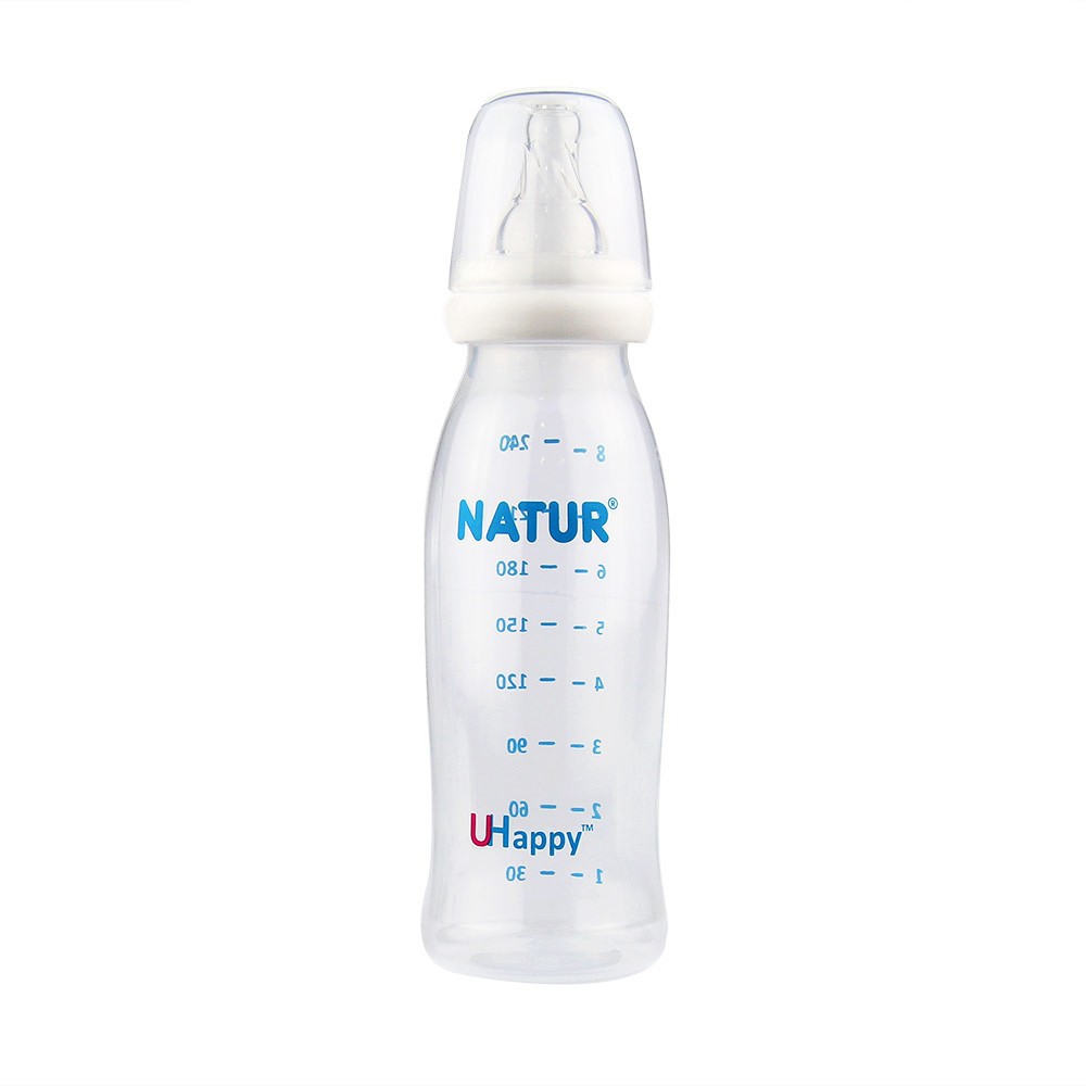 Bình sữa Natur U-Happy 60/120/240ml cổ hẹp/cổ rộng