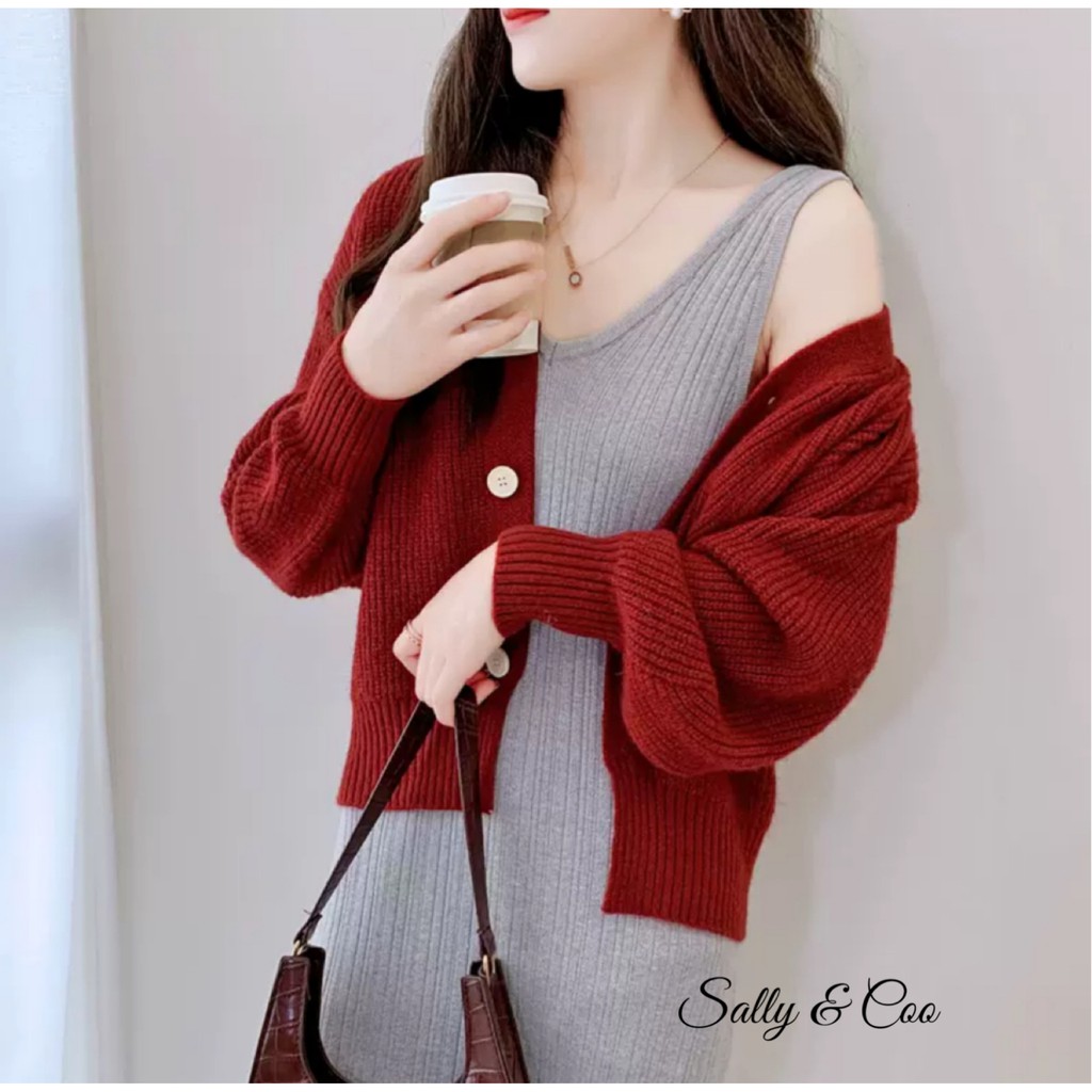 Áo len Cardigan Hàn Quốc cực hot - A10