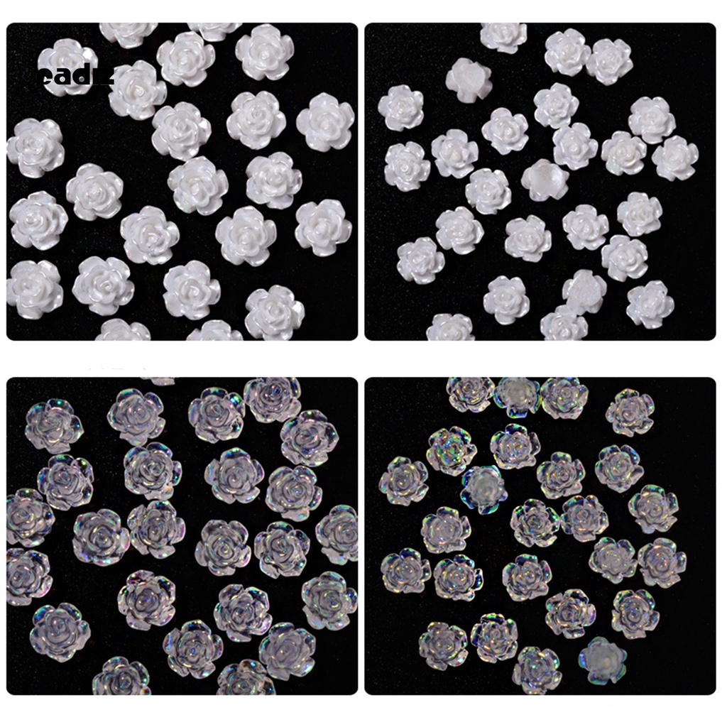 [Hàng mới về] Phụ kiện resin hình hoa trang trí móng tay nghệ thuật độc đáo