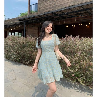 ĐẦM HOA CỔ U
