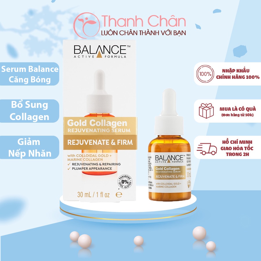 Tinh chất Balance Gold Collagen Serum 30ml