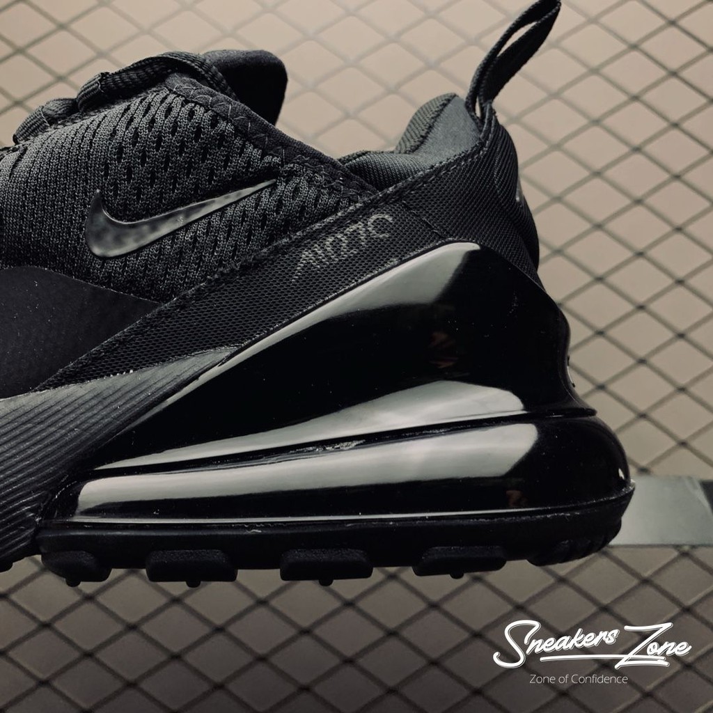 Giày Thể Thao Air Max 270 Full đen Cổ Thấp Phù Hợp Cho Nam Và Nữ Sneakers World