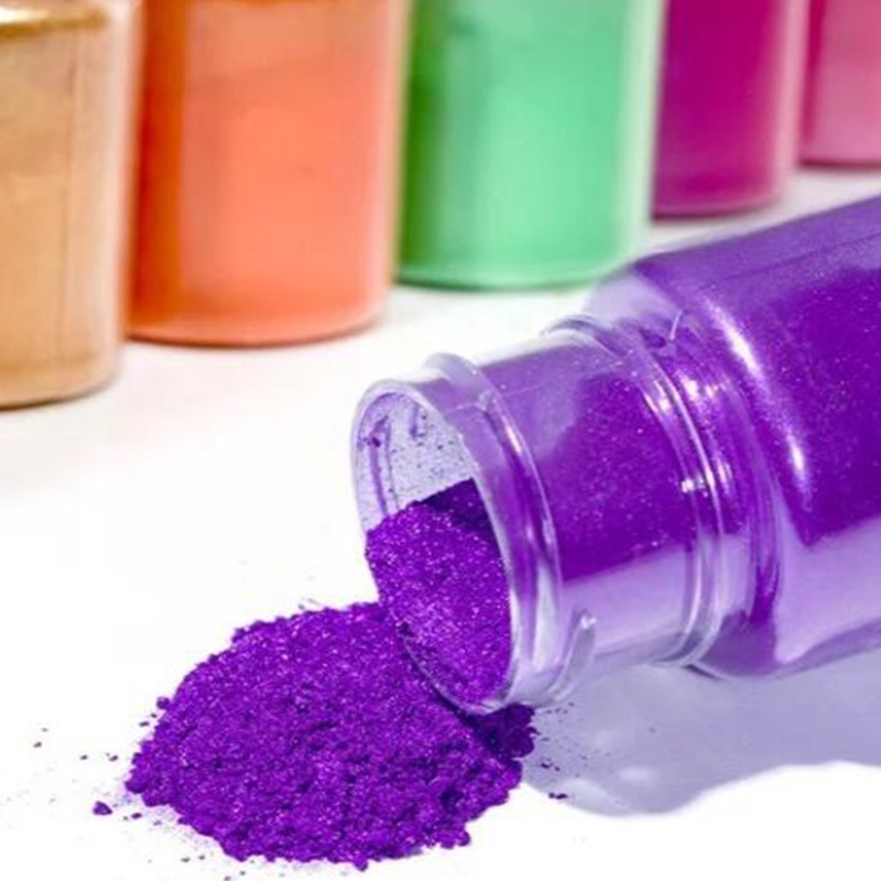 Bột Khoáng Mica Ngọc Trai 48 / 56 Màu Tự Nhiên Dùng Làm Trang Sức