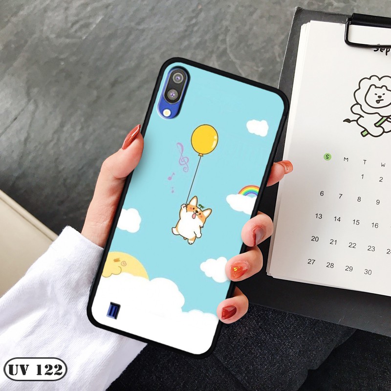 Ốp lưng điện thoại Samsung Galaxy M10 - lưng nhám viền dẻo