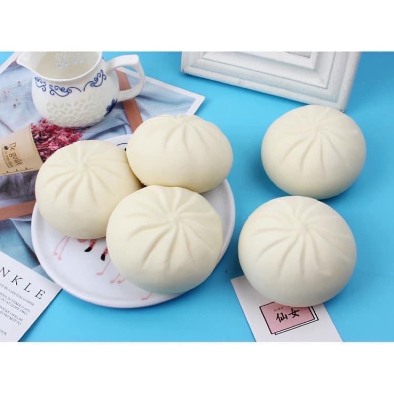 BÁNH BAO ĐỒ CHƠI CẦM TAY BÓP XẢ STRESS SIÊU HÓT TIKTOK