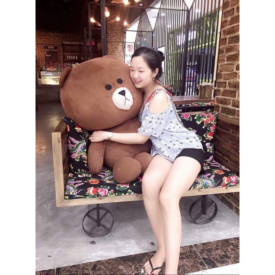 Gấu bông brown 1m hàng chuẩn siêu dễ thương giá rẻ