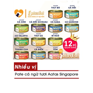 Pate aatas cho mèo mọi lứa tuổi - lon 80g