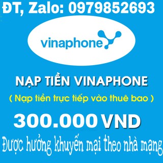 Thẻ Cào VINAPHONE 300.000VND