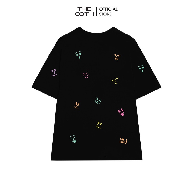 Áo thun unisexEmoji Tee 2.0, phong cách cực ngầu cho cả nam và nữ, chất liệu mát mẻ Thương Hiệu The Coth AT2U0811