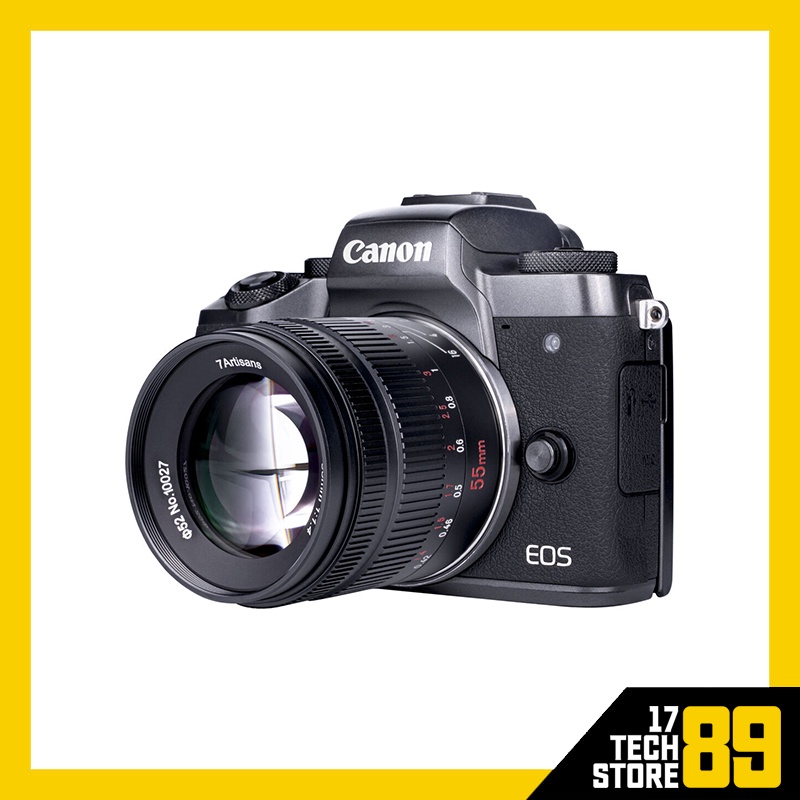 Ống kính 7Artisans 55mm F1.4 Mark 2 for Canon EOS-M