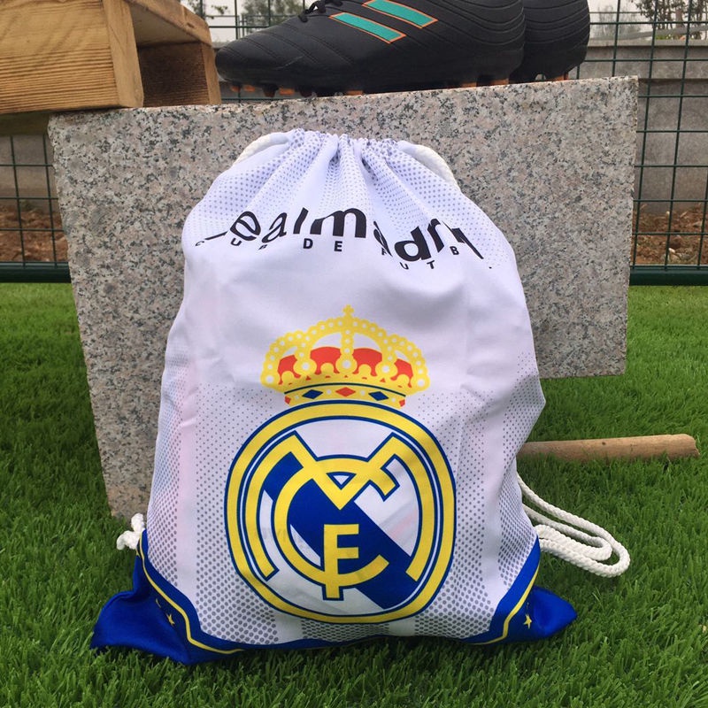 Ba Lô Dây Rút In Logo Đội Bóng Real Madrid