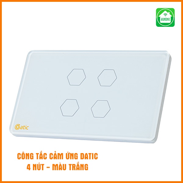 CÔNG TẮC CẢM ỨNG CHẠM THÔNG MINH DATIC│Công tắc thiết bị điện Wifi nhà thông minh hàng Việt Nam giá rẻ