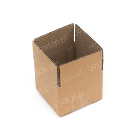 10x10x8 Combo 100 Hộp Giấy Gói Hàng Đóng Phụ Kiện Nhỏ Chất Liệu Bìa Carton 3 Lớp - Hộp Carton HT