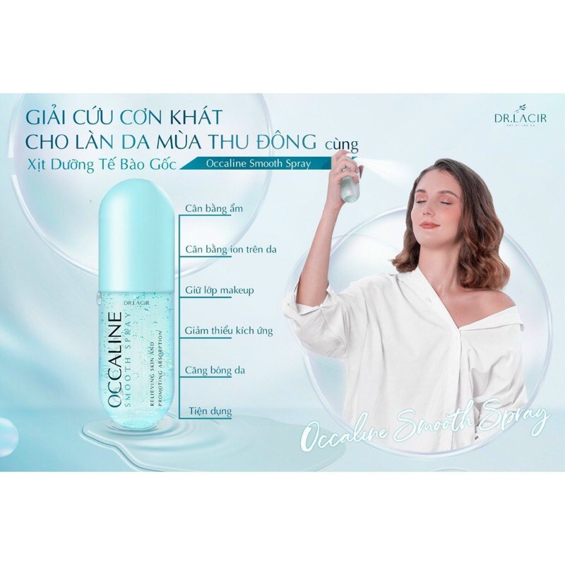 Xịt Khoáng OCCALINE SMOOTHING SPRAY dr laicr | BigBuy360 - bigbuy360.vn
