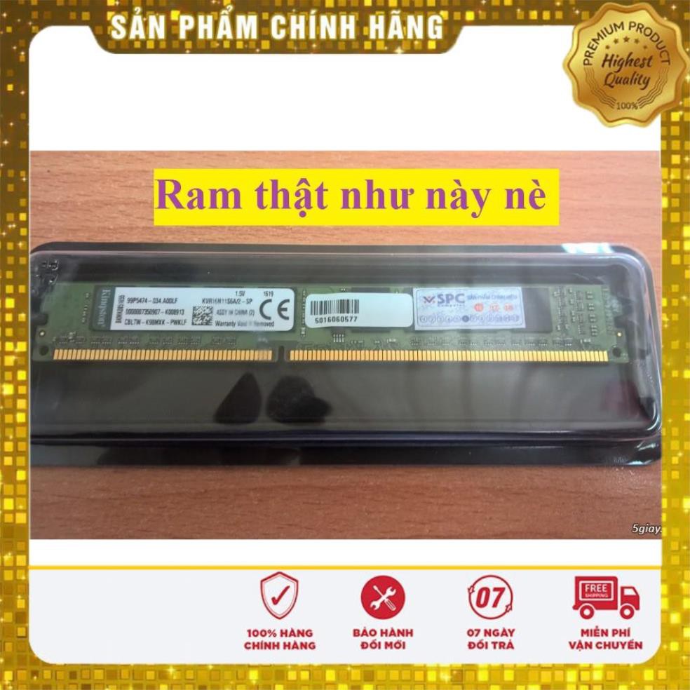 (giá khai trương) Ram Kingston 8GB 2133Mhz DDR4 cũ cho máy bàn