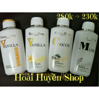 Tắm Bettina Barty Vanilla - Cocos - Musk