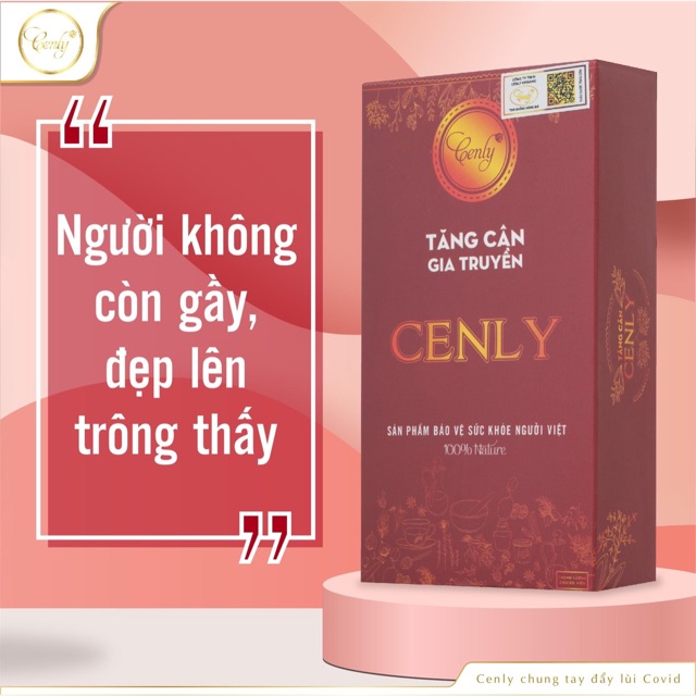 THẢO MỘC TĂNG CÂN Cenly [Chính Hãng] - [AN TOÀN, HIỆU QUẢ 100%] Kèm QUÀ - tăng cân không tích nước, không tuột cân