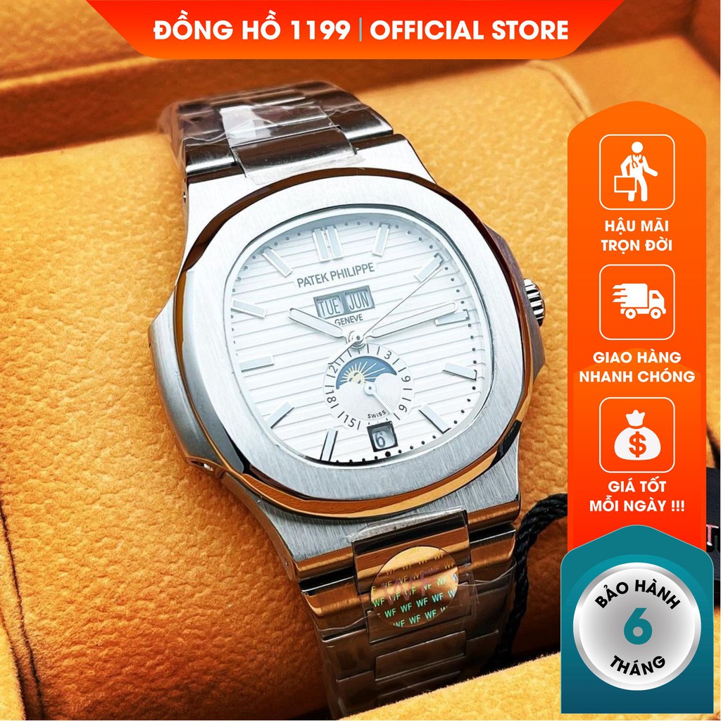 Đồng hồ cơ nam dây thép tự động chống nước chống xước tốt chất liệu cao cấp bảo hành 6 tháng 8266S - 1199 Watches | BigBuy360 - bigbuy360.vn