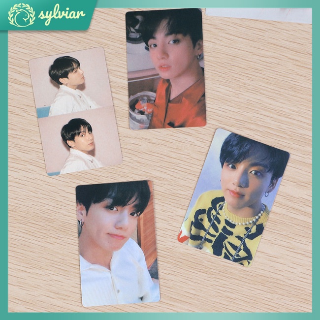 Bộ Thẻ Ảnh Mini Hình Bản Đồ Thế Giới Của BTS RM SUGA J-Hope JiMin Jung Kook Jin V