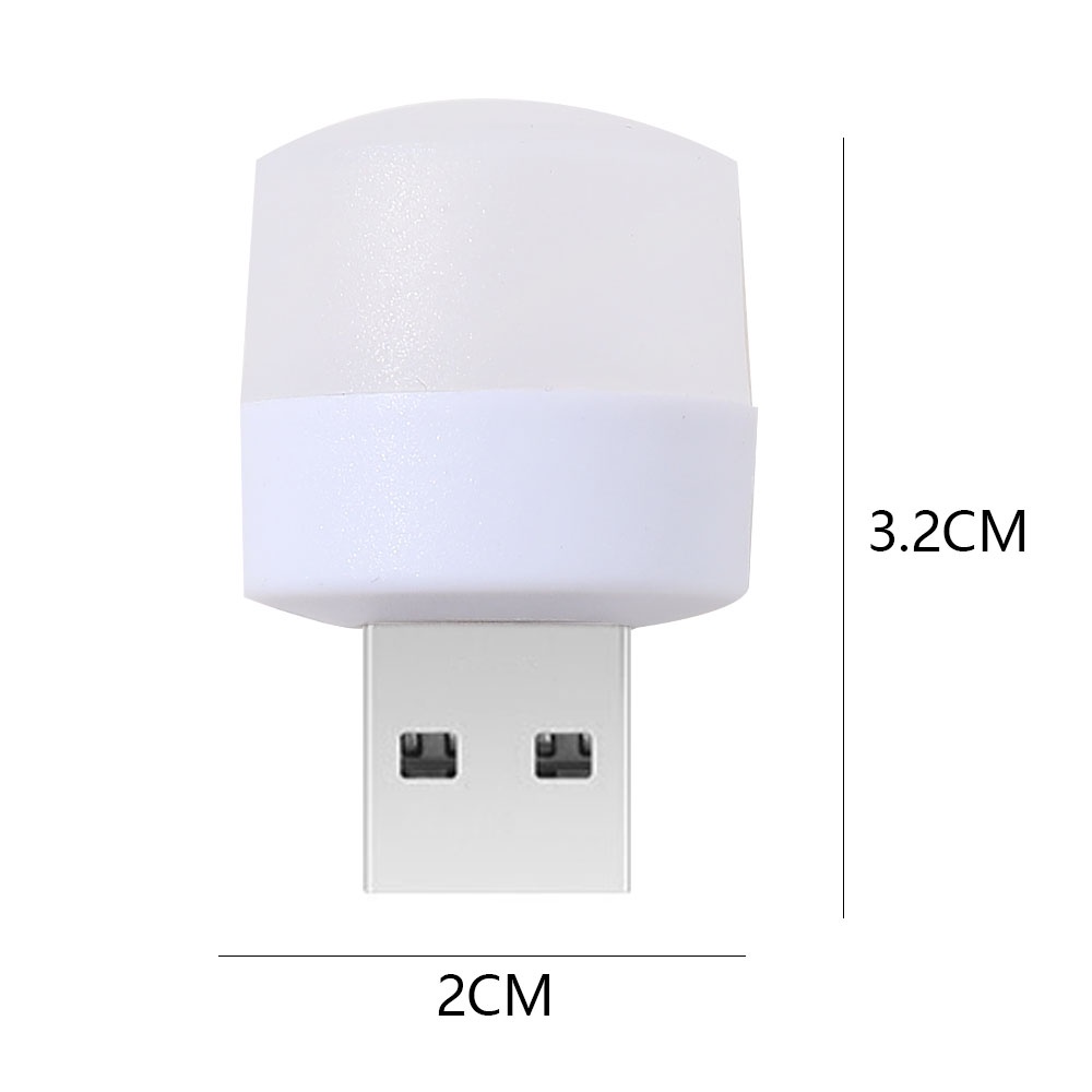 Bộ 4 Đèn LED Mini Ánh Sáng Ấm Sạc Cổng USB Mang Đi Tiện Dụng