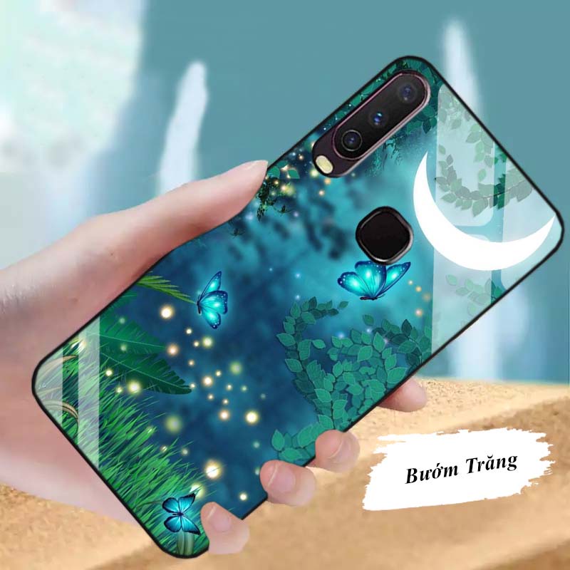 Ốp VIVO U10, Y11, Y12, Y15, Y17, Y19 Lưng Kính Cường Lực Cao Cấp Mới Nhất