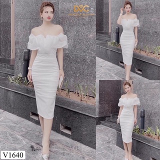 Váy trễ vai siêu hot hít _ thương hiệu DVC