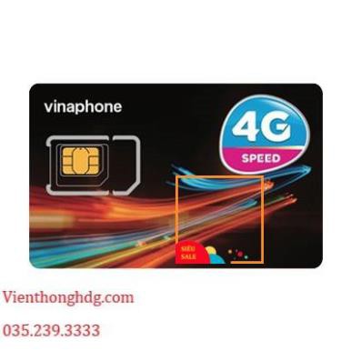 Phôi sim trắng 4g vinaphone tự thay- HDG