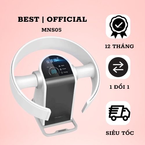 Quạt Không Cánh Treo Tường Để Bàn MNS05 - 9 Tốc Độ Gió -Màn Hình LED Cảm Ứng Kiêm Điều Khiển Từ Xa