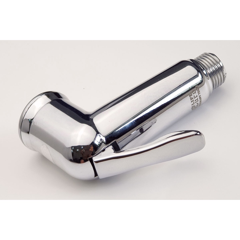 Tay xịt vệ sinh tăng áp cao, chất liệu nhựa ABS mạ Chrome Eurolife EL-H12  - CHỈ GỒM 1 TAY XỊT