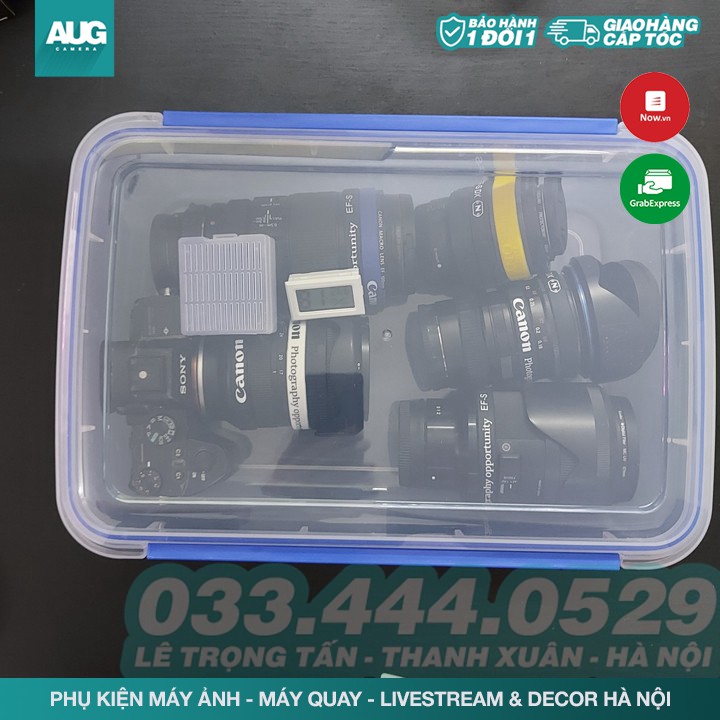 SALE | Hộp chống ẩm 10Lit cho máy ảnh, máy quay, đồ điện tử - AUG Camera & Decor Hà Nội