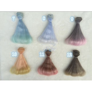 Tóc giả uốn đuôi cho búp bê Barbie