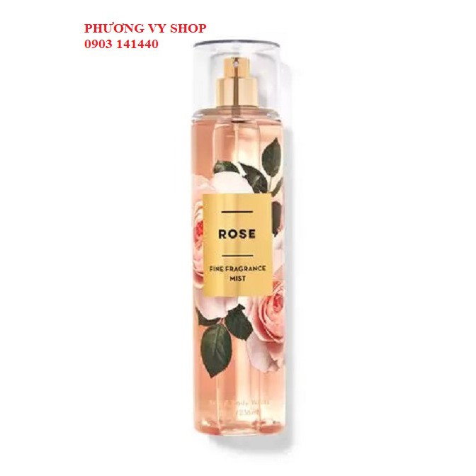 Xịt thơm toàn thân BBW ROSE