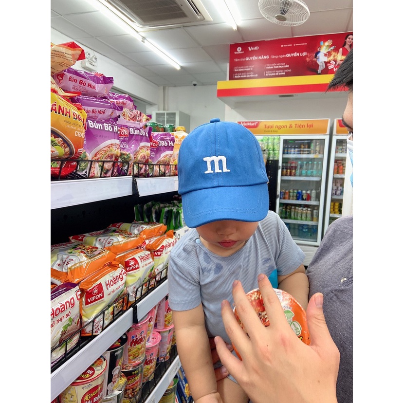[Hàng loại 1] Mũ lưỡi trai thời trang cho bé trai bé gái 1 đến 3 tuổi