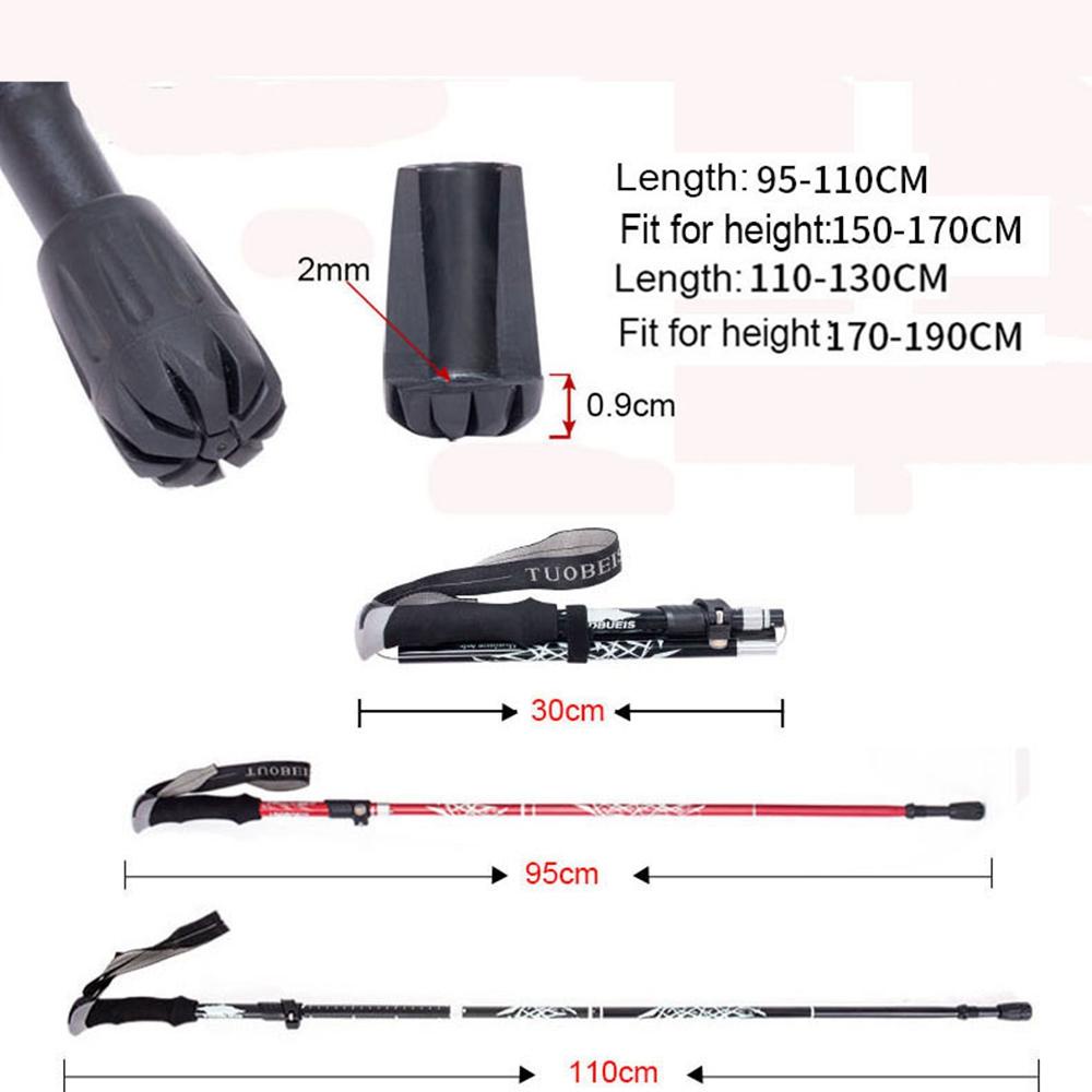 MUVAKO Gậy Đi Bộ Gấp Gọn Tiện Lợi Với 6 Màu Tùy Chọn