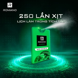 Nước Hoa Bỏ Túi Romano
