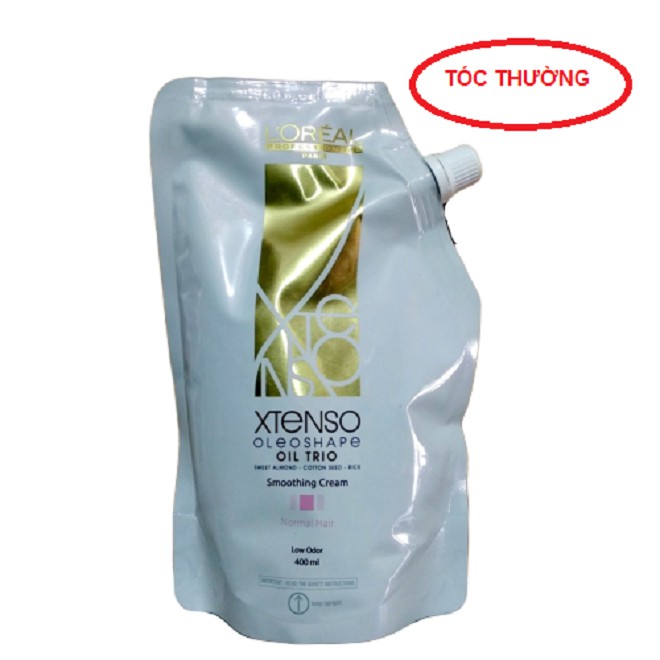 Thuốc Uốn Tóc, Duỗi Tóc, Dập Uốn, Dập Kem Loreal X-Tenso - 400ml