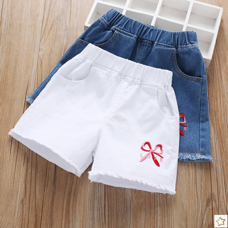 Quần Short Denim Thời Trang Năng Động Cho Bé