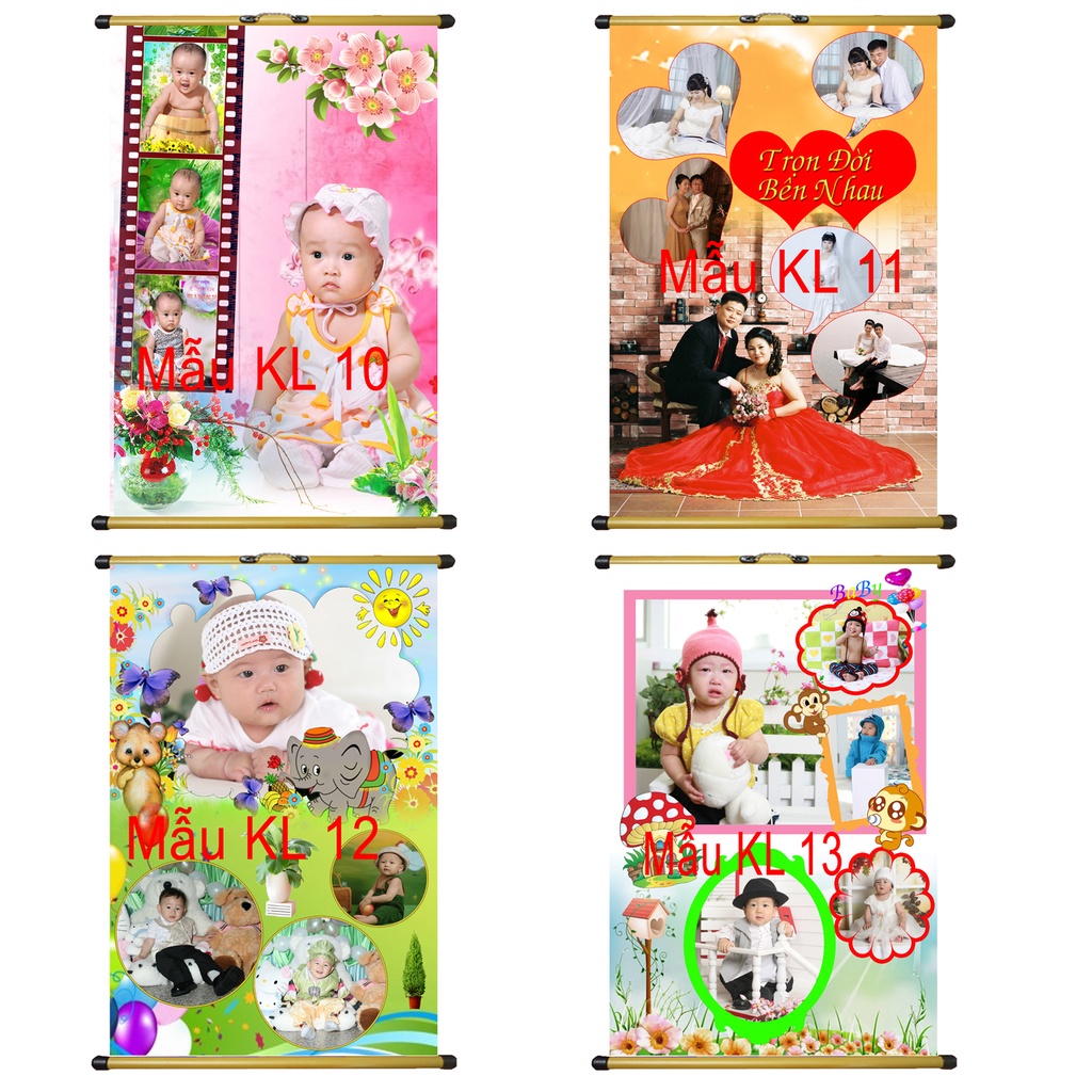 Tranh, Lịch 2023, 2024, 2025 ĐẾN 2030 IN TRÊN VẢI LỤA  40x60 CM