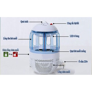 Máy ( Đèn) Bắt muỗi Chính hãng SAKURA Nhật bản do TIKAVN độc quyền Phân phối