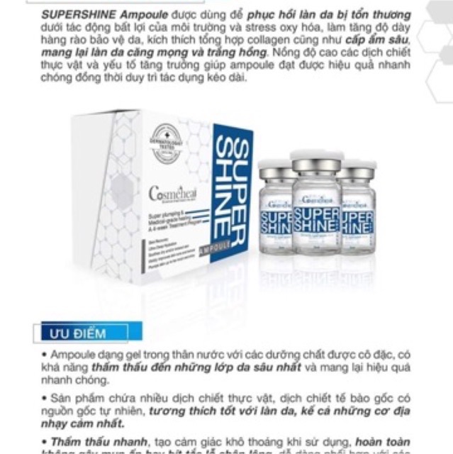 Tế Bào Gốc SuperShine Siêu Căng Bóng