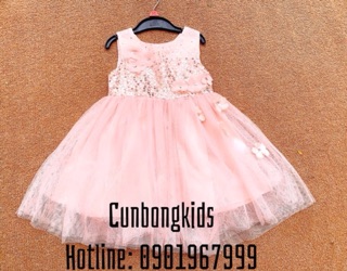 Váy HM hồng cho bé gái