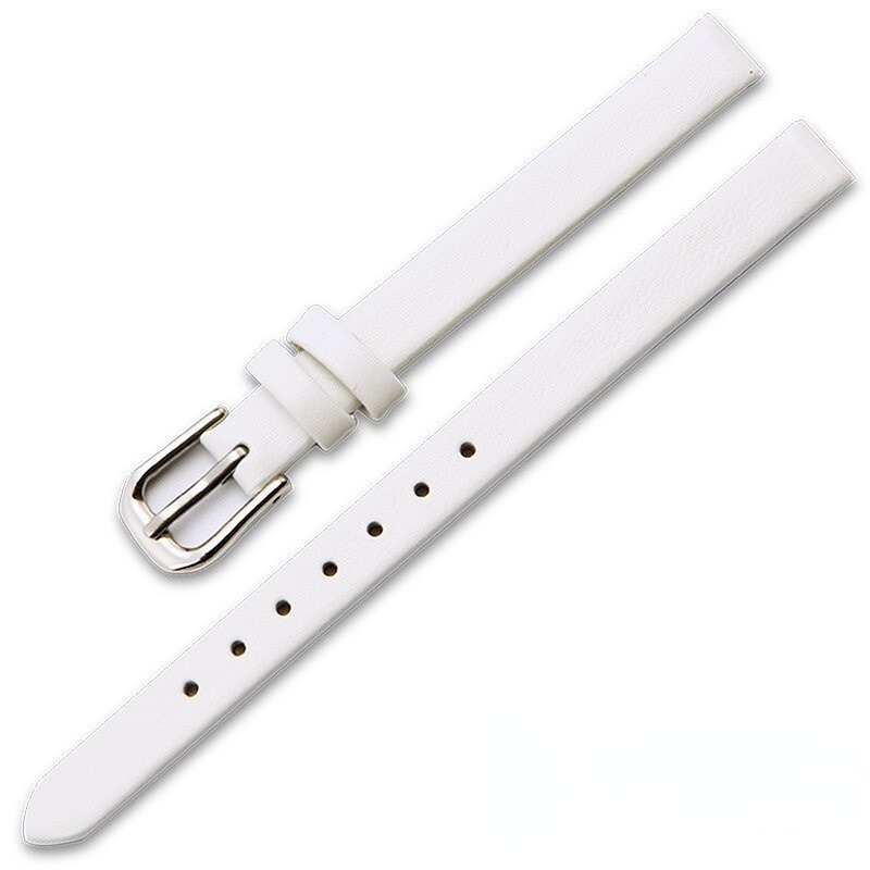 Dây Đeo Thay Thế Bằng Da Bò Thật Kích Thước 6 8 10 12 13 14 15 16 17mm Cho Nữ
