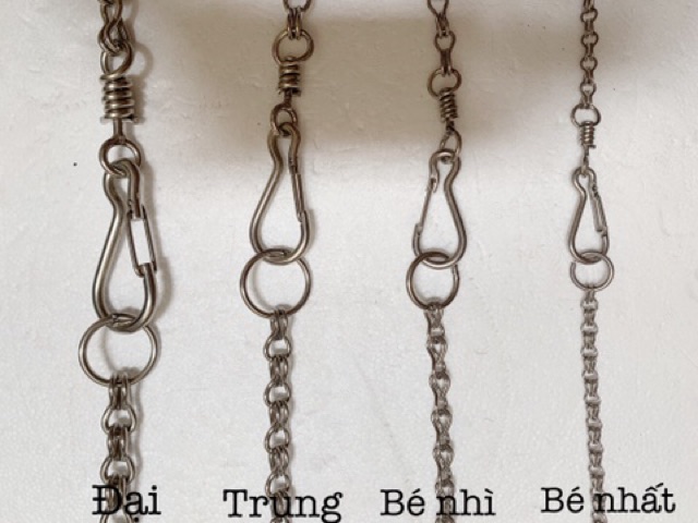XÍCH CHÓ INOX 304 NHIỀU SIZE