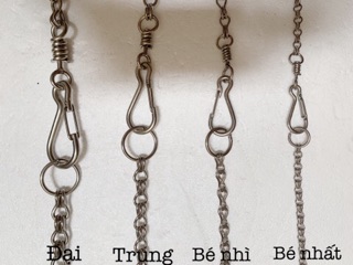 XÍCH CHÓ INOX 304 NHIỀU SIZE