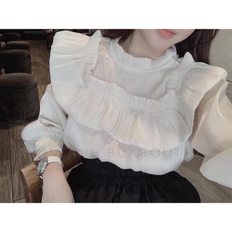 Áo sơ mi cổ bèo quốc dân siêu xinh | BigBuy360 - bigbuy360.vn