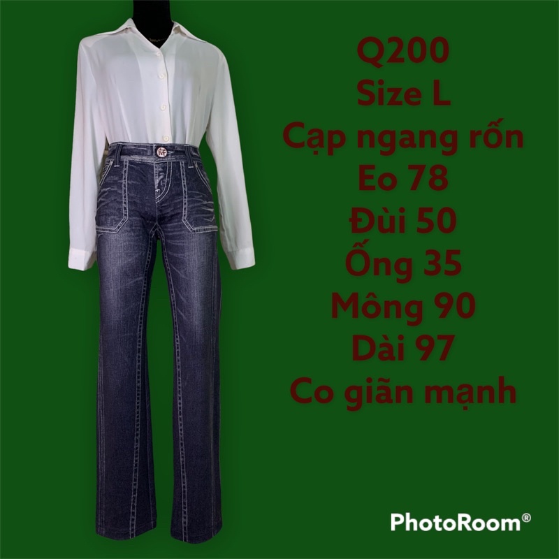 Quần legging giả jean túi thật 2hand Nhật-Hàn (ảnh thật)