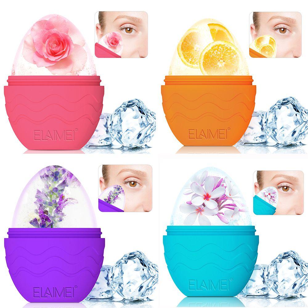 Khuôn Silicone Làm Đá Mát Xa Chăm Sóc Da Mặt