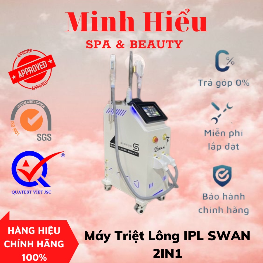 [ Bảo Hành 12 Tháng ] Máy Triệt Lông IPL SWAN 2IN1 ( Hàng Loại 1 )